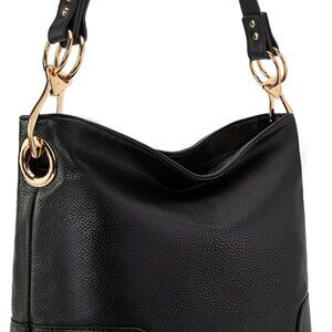 Medium Hobo Bags for Women Top Handle Satchel Shoulder Purse Bucket Handbag